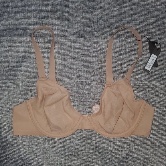 NWT SKIMS 34B Naked Underwire Bra HONEY - Picture 2 of 4